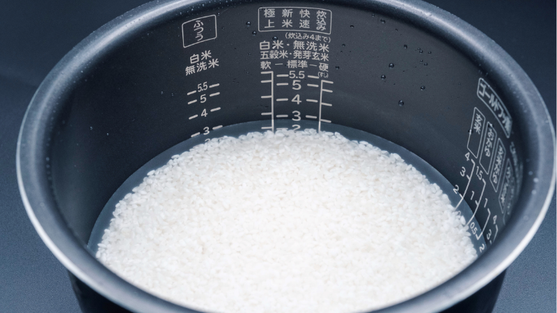 お米と炊飯器